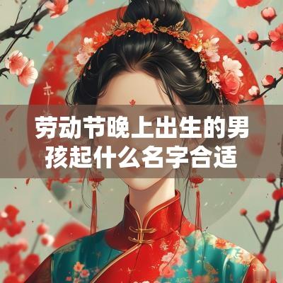 劳动节晚上出生的男孩起什么名字合适