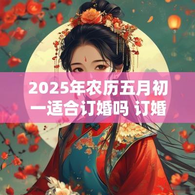 2025年农历五月初一适合订婚吗 订婚看什么事项