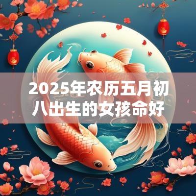 2025年农历五月初八出生的女孩命好吗？是什么命？