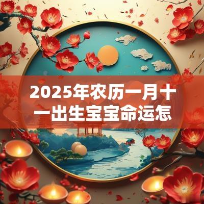 2025年农历一月十一出生宝宝命运怎么样? 2025年农历一月十一出生宝宝命运怎么样?