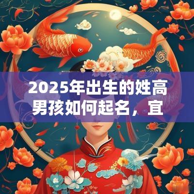 2025年出生的姓高男孩如何起名，宜用什么字