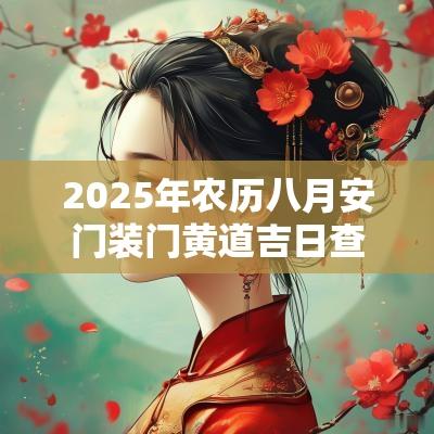 2025年农历八月安门装门黄道吉日查询 2025年农历八月安门装门黄道吉日查询