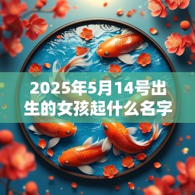 2025年5月14号出生的女孩起什么名字好听,五行属什么 2025年5月14号出生的女孩起什么名字好听,五行属什么