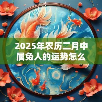 2025年农历二月中属兔人的运势怎么样？属兔人的六合生肖是谁？
