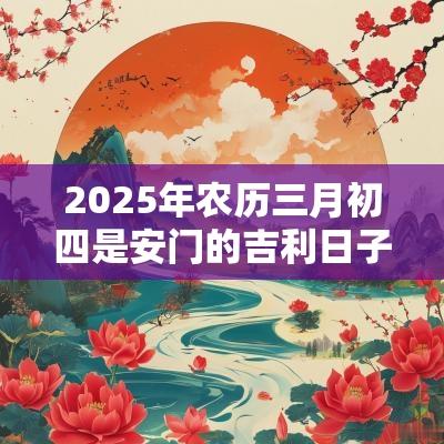 2025年农历三月初四是安门的吉利日子吗？
