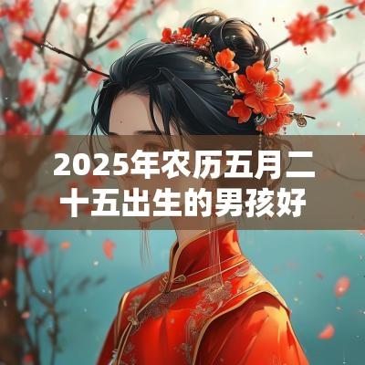 2025年农历五月二十五出生的男孩好命吗 是什么命 2025年农历五月二十五出生的男孩好命吗 是什么命