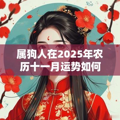 属狗人在2025年农历十一月运势如何？
