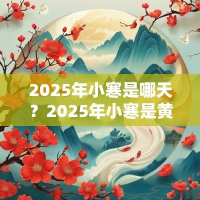 2025年小寒是哪天？2025年小寒是黄道吉日吗，结婚好吗？