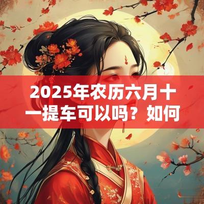 2025年农历六月十一提车可以吗？如何检查？