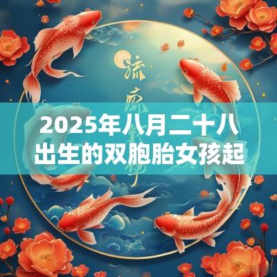 2025年八月二十八出生的双胞胎女孩起名推荐,五行属什么 2025年八月二十八出生的双胞胎女孩起名推荐,五行属什么