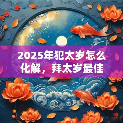 2025年犯太岁怎么化解，拜太岁最佳时间？