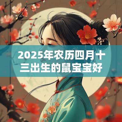2025年农历四月十三出生的鼠宝宝好不好？命运如何？