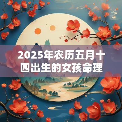 2025年农历五月十四出生的女孩命理解析