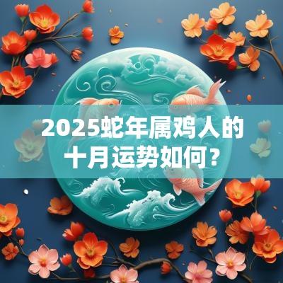 2025蛇年属鸡人的十月运势如何？