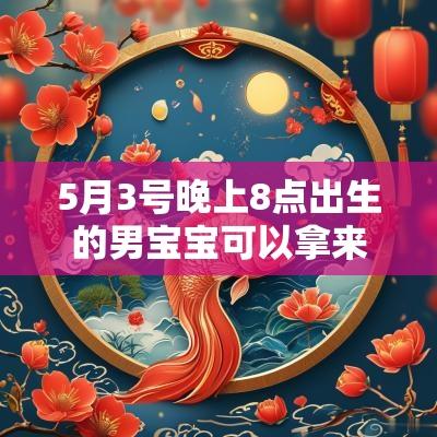 5月3号晚上8点出生的男宝宝可以拿来取名字的注意事项