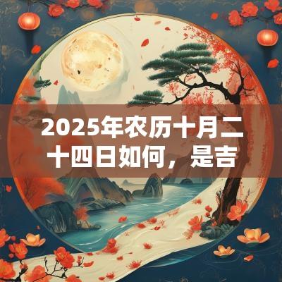 2025年农历十月二十四日如何，是吉日吗，适合出行吗？