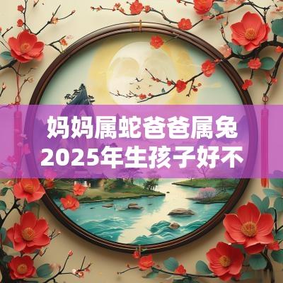 妈妈属蛇爸爸属兔2025年生孩子好不好？