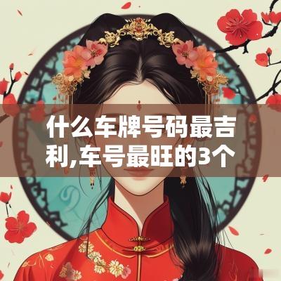 什么车牌号码最吉利,车号最旺的3个数字 什么车牌号码最吉利,车号最旺的3个数字