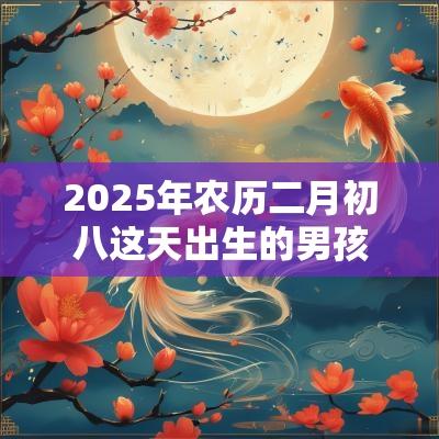 2025年农历二月初八这天出生的男孩命运分析