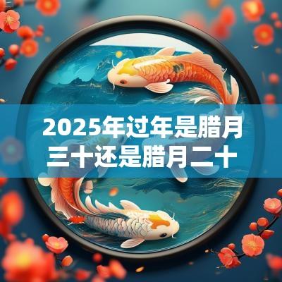 2025年过年是腊月三十还是腊月二十九?过年有何禁忌? 2025年过年是腊月三十还是腊月二十九?过年有何禁忌?