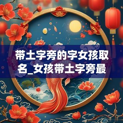 带土字旁的字女孩取名_女孩带土字旁最吉利名字