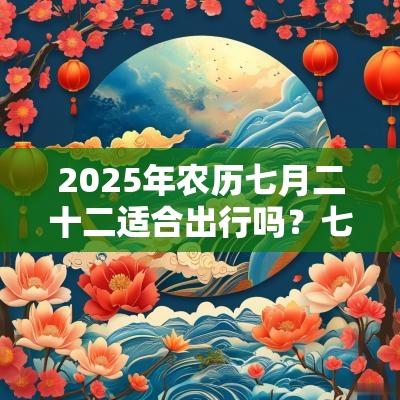 2025年农历七月二十二适合出行吗？七月为什么不宜出行？