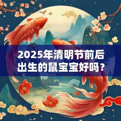 2025年清明节前后出生的鼠宝宝好吗?清明节出生有什么说法? 2025年清明节前后出生的鼠宝宝好吗?清明节出生有什么说法?