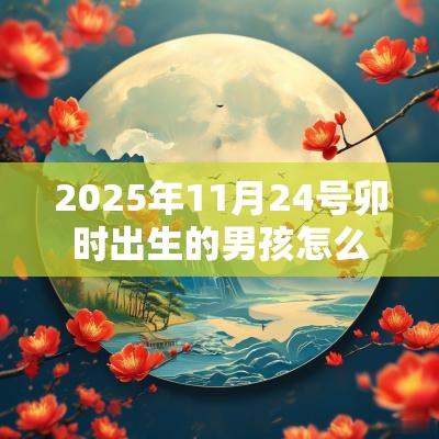 2025年11月24号卯时出生的男孩怎么起名字比较好听 2025年11月24号卯时出生的男孩怎么起名字比较好听
