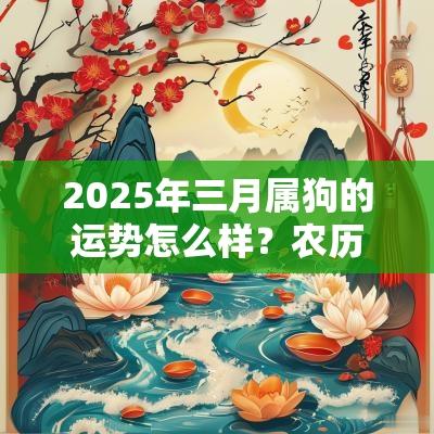 2025年三月属狗的运势怎么样？农历三月有哪些别称？