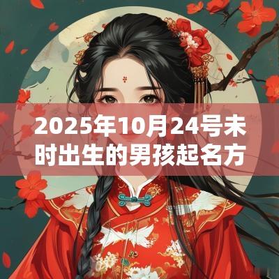 2025年10月24号未时出生的男孩起名方法