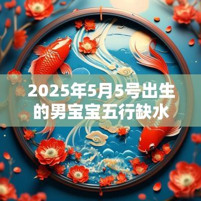 2025年5月5号出生的男宝宝五行缺水要如何起名字 2025年5月5号出生的男宝宝五行缺水要如何起名字