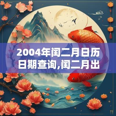 2004年闰二月日历日期查询,闰二月出生的人命好吗? 2004年闰二月日历日期查询,闰二月出生的人命好吗?