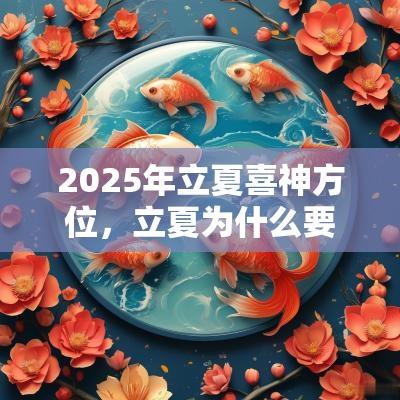 2025年立夏喜神方位，立夏为什么要吃蛋？