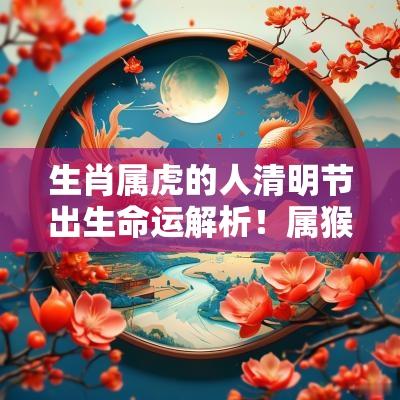 生肖属虎的人清明节出生命运解析！属猴贵人是什么属相？