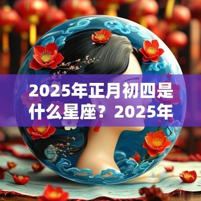 2025年正月初四是什么星座？2025年大年初四星座属什么？