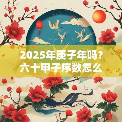 2025年庚子年吗？六十甲子序数怎么计算？