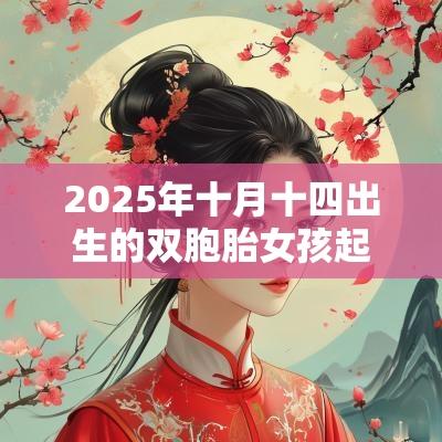 2025年十月十四出生的双胞胎女孩起名宜用什么字,五行属什么 2025年十月十四出生的双胞胎女孩起名宜用什么字,五行属什么