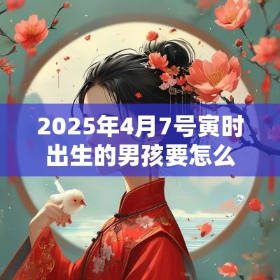2025年4月7号寅时出生的男孩要怎么起名字 2025年4月7号寅时出生的男孩要怎么起名字