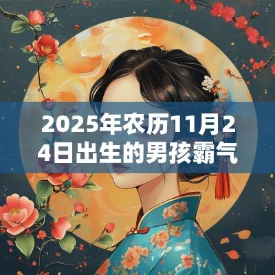 2025年农历11月24日出生的男孩霸气的名字有寓意的名字大全