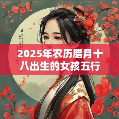 2025年农历腊月十八出生的女孩五行取名打分缺金的最佳宜用字