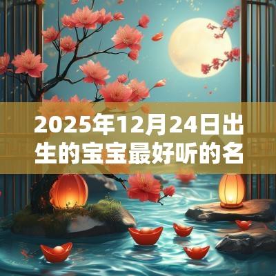 2025年12月24日出生的宝宝最好听的名字最好听的男宝宝名字推荐