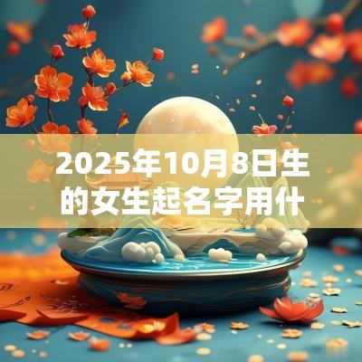 2025年10月8日生的女生起名字用什么字比较好有寓意的名字