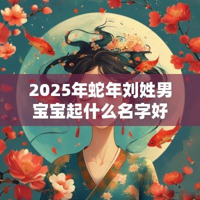 2025年蛇年刘姓男宝宝起什么名字好义薄云天的男孩子名字大全