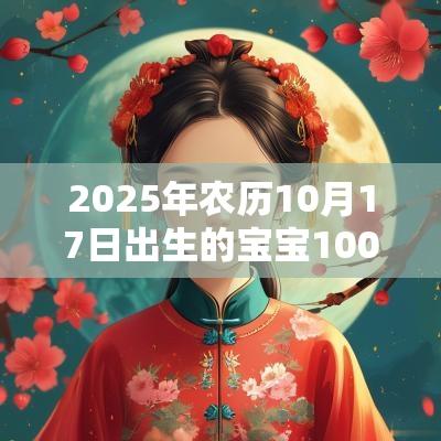 2025年农历10月17日出生的宝宝100分的名字女宝宝喜用名解析