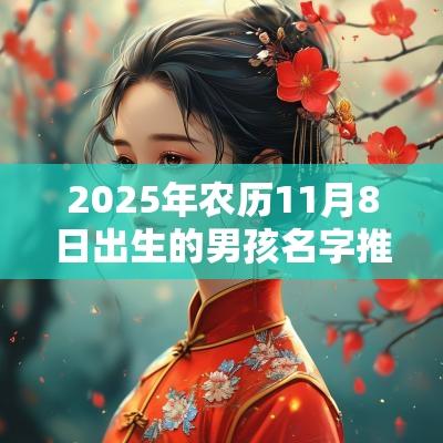 2025年农历11月8日出生的男孩名字推荐高分的男孩名字大全