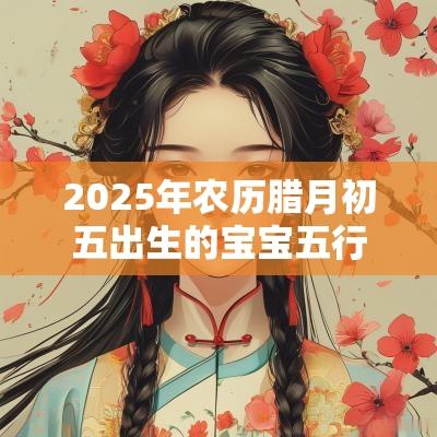 2025年农历腊月初五出生的宝宝五行八字命运活泼可爱的名字推荐