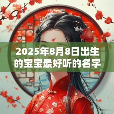 2025年8月8日出生的宝宝最好听的名字出自古诗的女孩名字集锦
