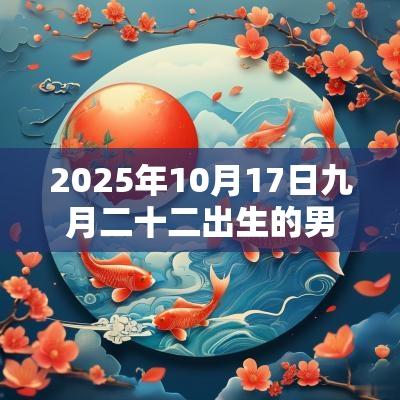 2025年10月17日九月二十二出生的男宝宝五行查询缺火怎么取名好