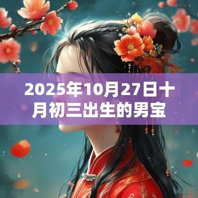 2025年10月27日十月初三出生的男宝宝缺火取名高分名字建议
