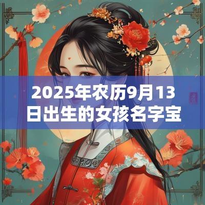 2025年农历9月13日出生的女孩名字宝典吉祥如意的蛇年女孩名字